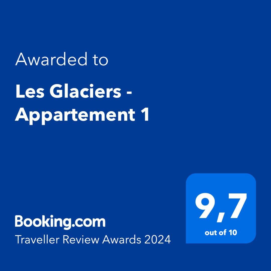 Les Glaciers - Appartement 1 Chamonix Eksteriør bilde